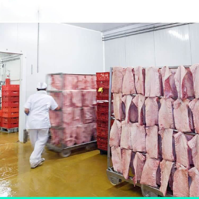 Cold storage for meat