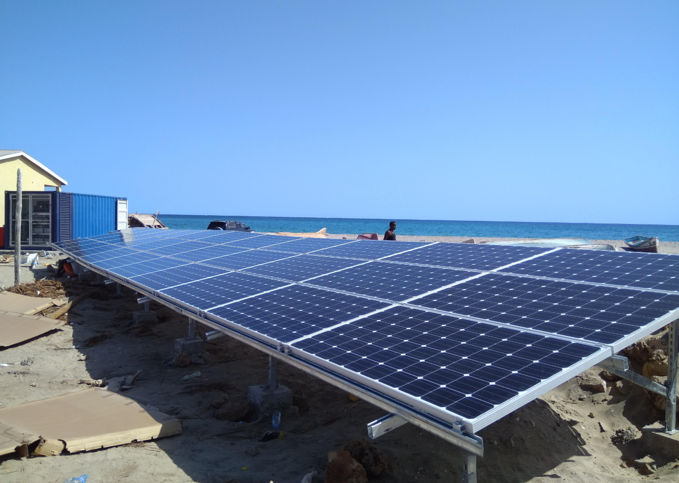 Solar cold room