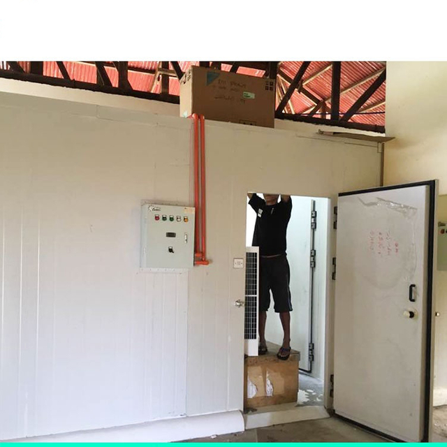 refrigerated room