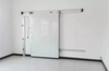 Manual sliding door