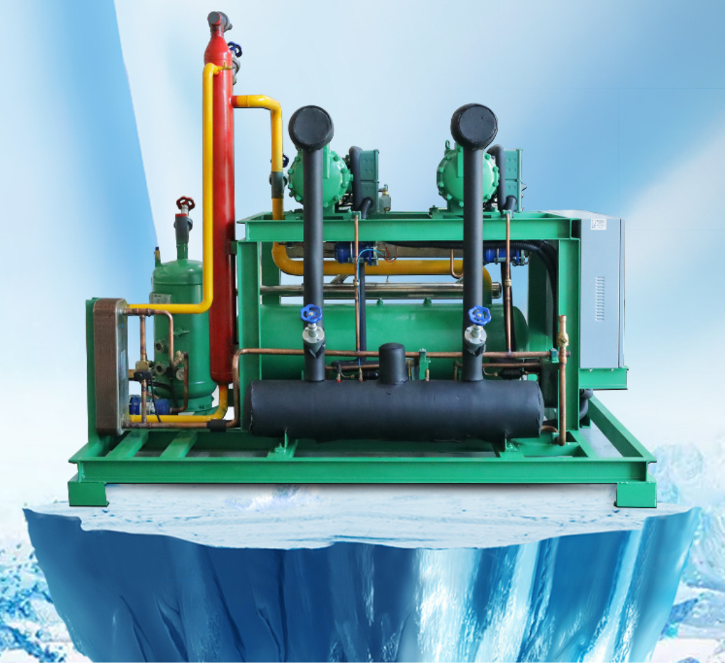 Screw chiller unit