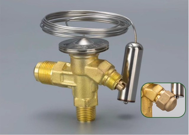 Refrigeration expansion valve for cold storage