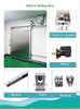 Cold Storage Electric Sliding Door system
