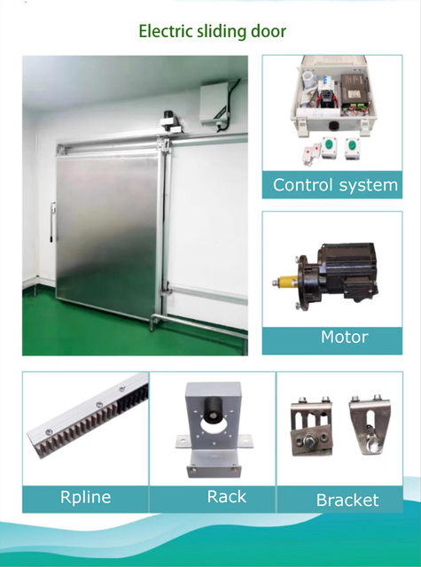 Cold Storage Electric Sliding Door system